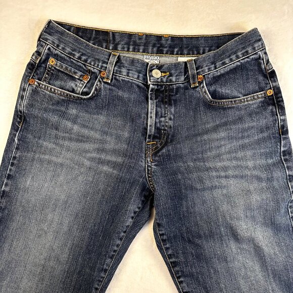 Lucky Brand Women's Sz 8/29 Dungaress Dark Wash Denim M.Rise Flare Western Rodeo - Picture 12 of 12